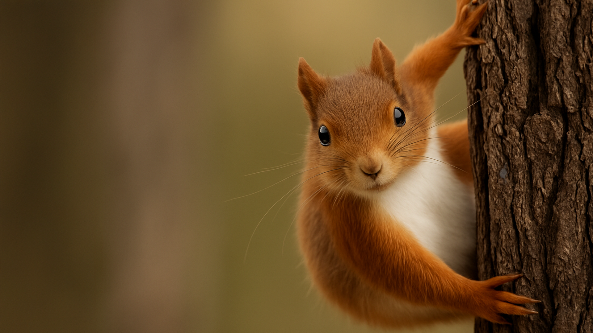 Ardilla en su hábitat natural - Observatorio Ambiental